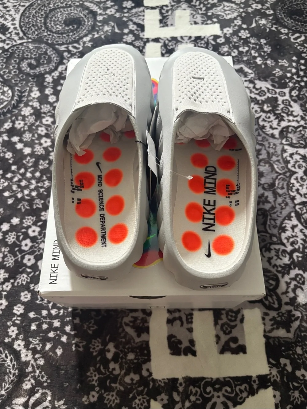Nike Mind 001 Slides Men Light Smoke Grey - Picture 4 of 10